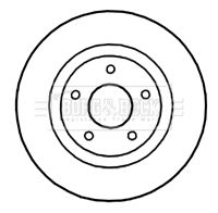 BORG & BECK Piduriketas BBD4657